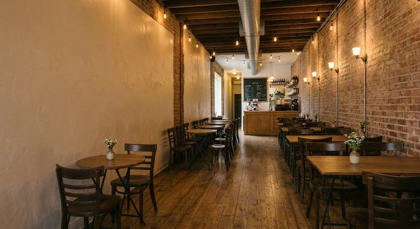 Modern cafeteria at USECS